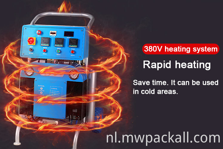 Goede kwaliteit isolatiespray polyurethaanschuim spuitapparatuur